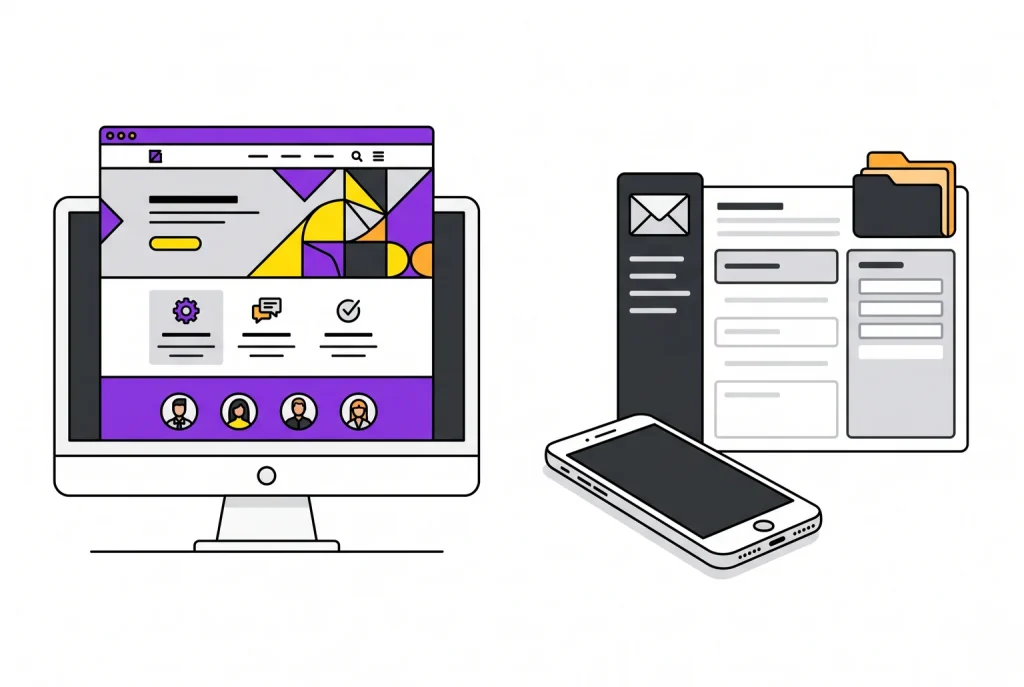 A good-looking website and a working website are not always the same thing.
